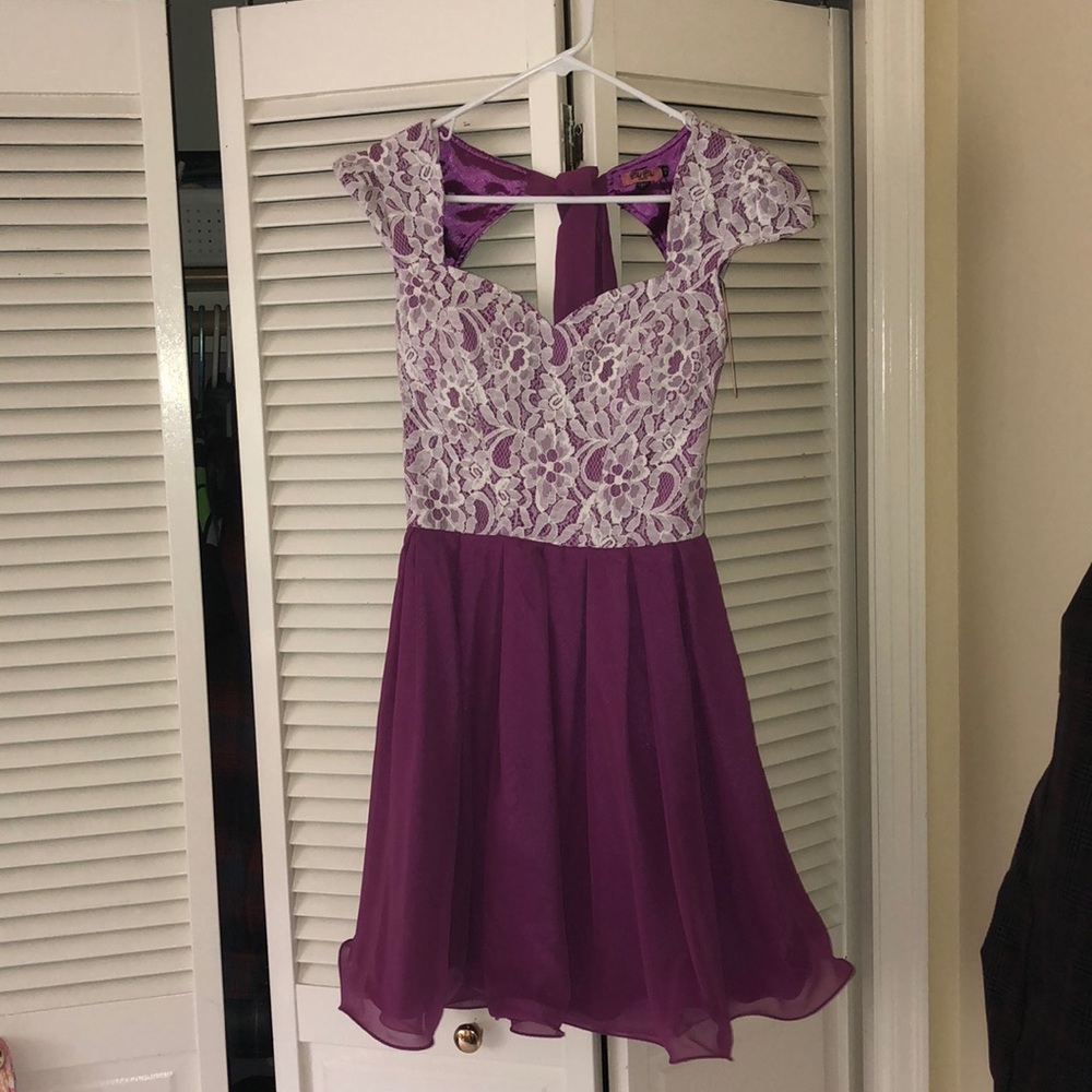 Pink formal dress
